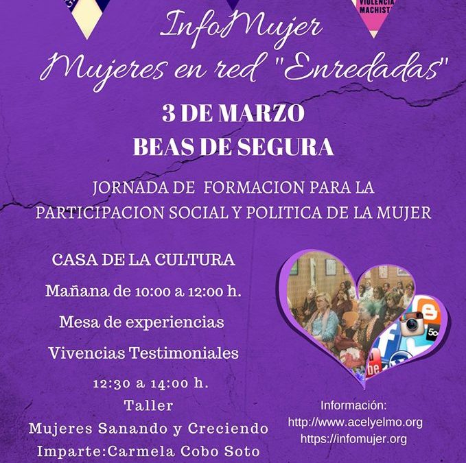 «Jornadas de Formación para la participación Social y Política de la Mujer»